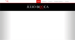 Desktop Screenshot of fundacionjuliobocca.org.ar